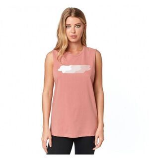 Fox Racing Airline Talladega Pink Graphic Muscle Tee Tank Top Small Motocross